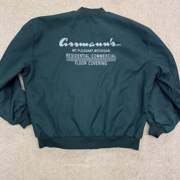 Vintage 90s Red Kap Quilt-lined Midwest Work Jacket Deep Teal XXL - Picture 2 of 6